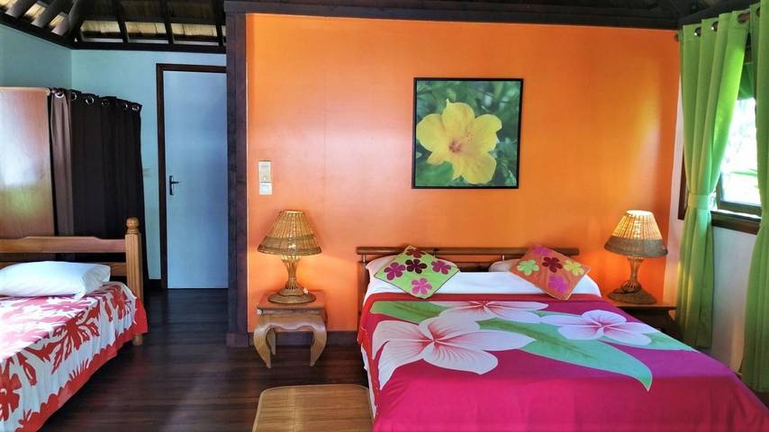 Gîte pour 3 personnes, avec piscine et jardin dans Tahiti - 4