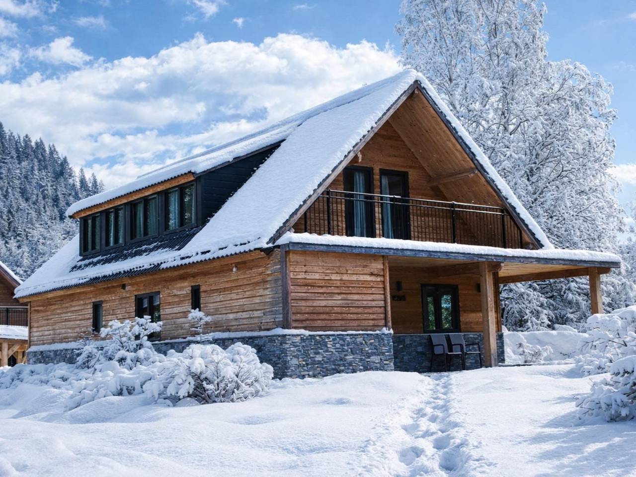 Premium Chalet an einem See nahe Skigebieten in Afritz am See, Villach-Land