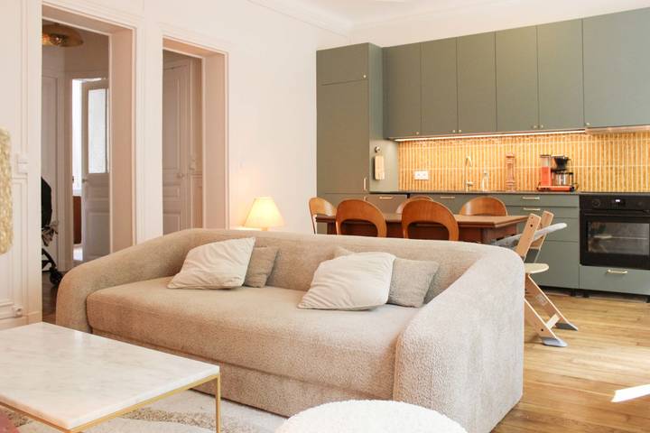 Apartamento entero, Apartamento de vacaciones para 4 personas in París, Isla de Francia