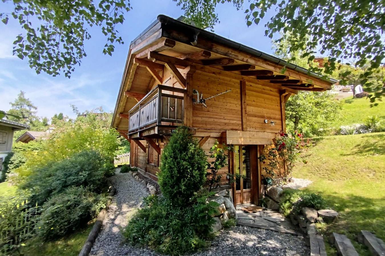 Casa Rural para 4 personas con jardín in Megève, Pays du Mont-Blanc