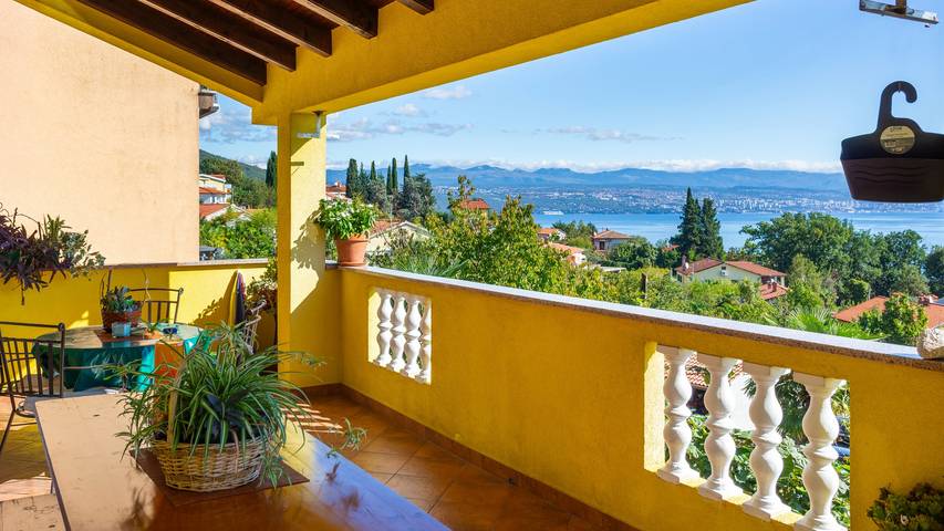 Gîte pour 5 personnes, avec jardin et balcon dans Grad Opatija - 2