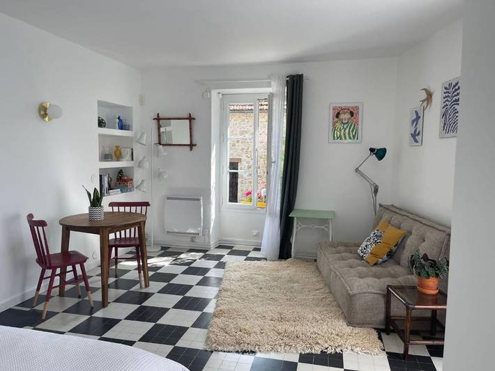 Chambre d’hôte pour 2 personnes, avec Jardin