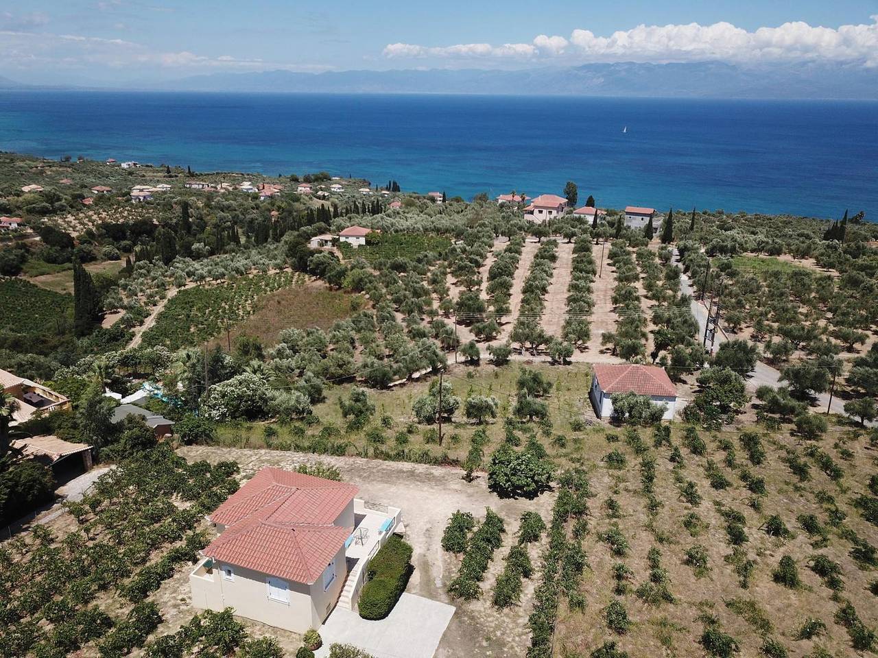 Maison de vacances pour 5 personnes avec terrasse in Région De Messenia