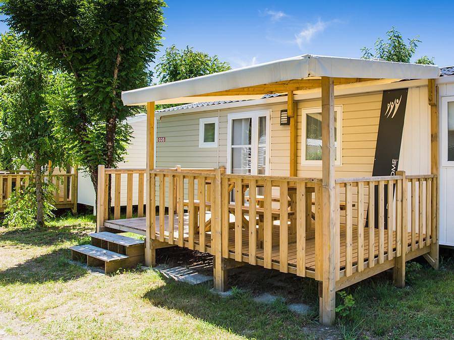 Camping Palmyre Loisirs  - Mobilhome 5 personnes - Mobil home Confort 4/5 personnes climatisé (env. 26 m²) in La Palmyre, Les Mathes