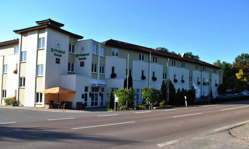 Hotel für 2 Personen, mit Terrasse und Sauna in der Dübener Heide