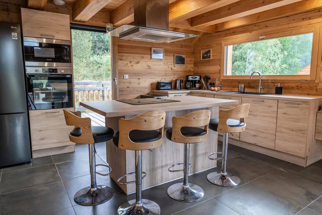 Bonito chalet con grandes áreas de convivencia in Les Orres, Parque Nacional de los Ecrins