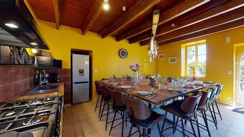 Maison de vacances pour 17 personnes, avec jacuzzi et jardin, adapté aux familles - 1