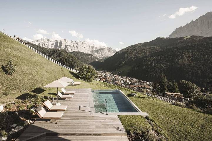 Villa für 8 Personen, mit Sauna und Balkon sowie Whirlpool und Garten in Südtirol
