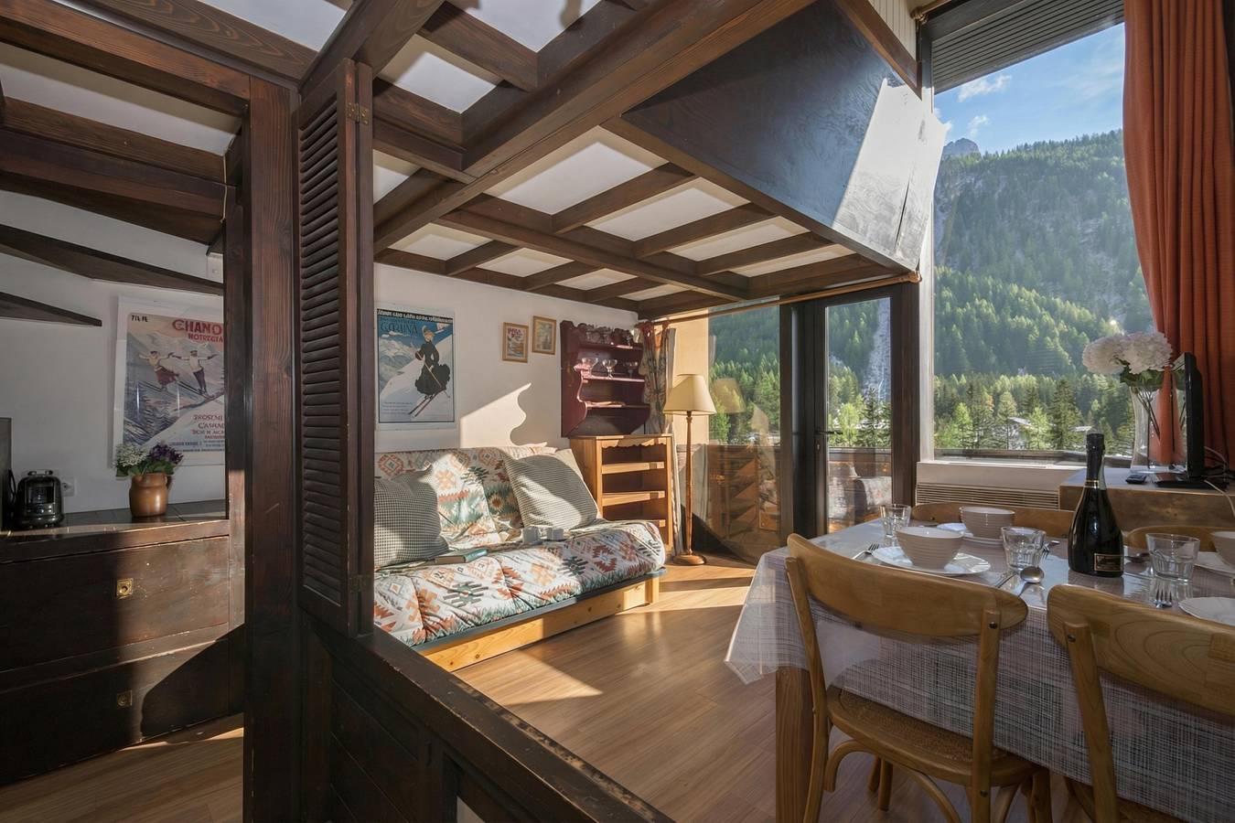 Appartement entier, Grand Roc C415 280m from Slopes, Mont-Blanc View & Parking in Argentière, Chamonix-Mont-Blanc