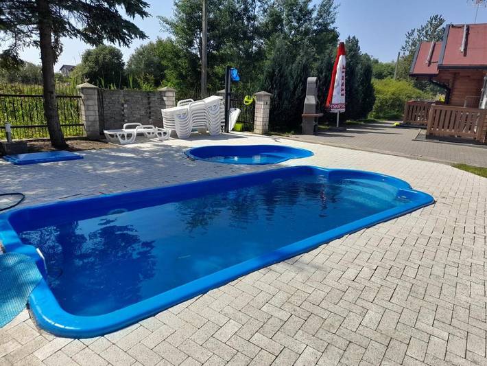 Bungalow für 4 Personen, mit Kinderpool und Whirlpool sowie Garten und Pool, mit Haustier in Mielno - 2