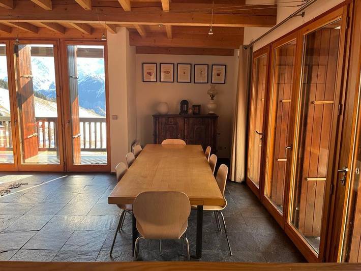 Chalet pour 9 personnes, avec vue et jardin à Villard-Reculas - 4