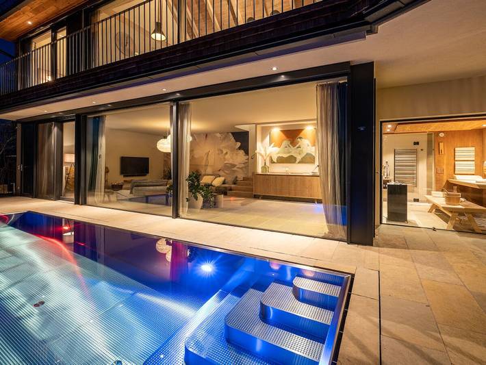 Ferienhaus für 2 Personen, mit Balkon und Terrasse sowie Garten und Pool in Leibnitz