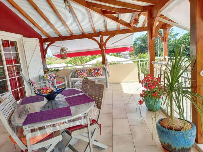 Villa pour 6 personnes, avec piscine et terrasse en Guadeloupe