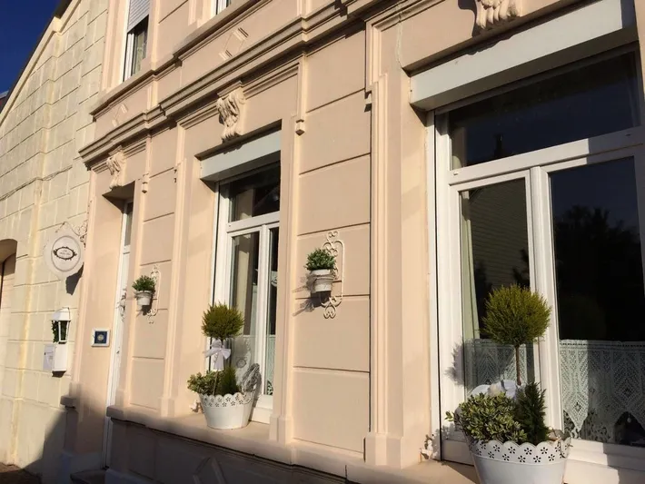 Casa de huéspuedes para 2 personas, con terraza y jardín - 1