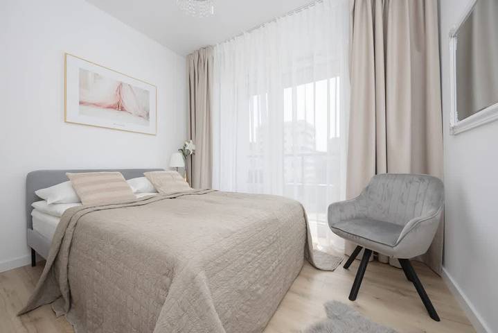 Ferienwohnung für 4 Personen, mit Balkon/Terrasse, mit Haustier in Warschau - 3