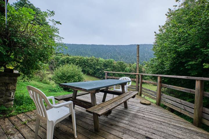 Appartement de vacances pour 10 personnes, avec Balcon ainsi que Jardin et Sauna