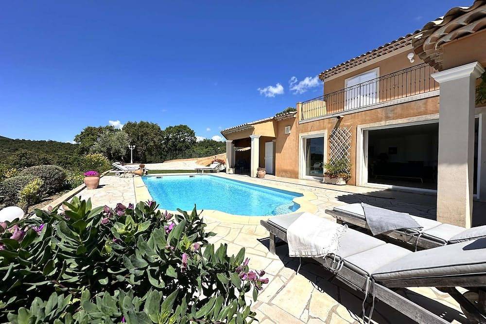 Villa für 6 Personen mit Pool und Meerblick in La Londe-les-Maures, Parc national Port-Cros