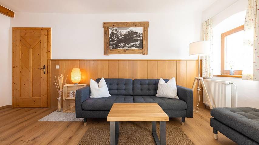Ferienwohnung für 2 Personen, mit Ausblick und Garten, kinderfreundlich im Stubaital