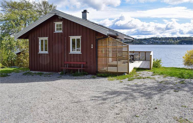 Maison de vacances pour 5 personnes avec jardin in Hurum
