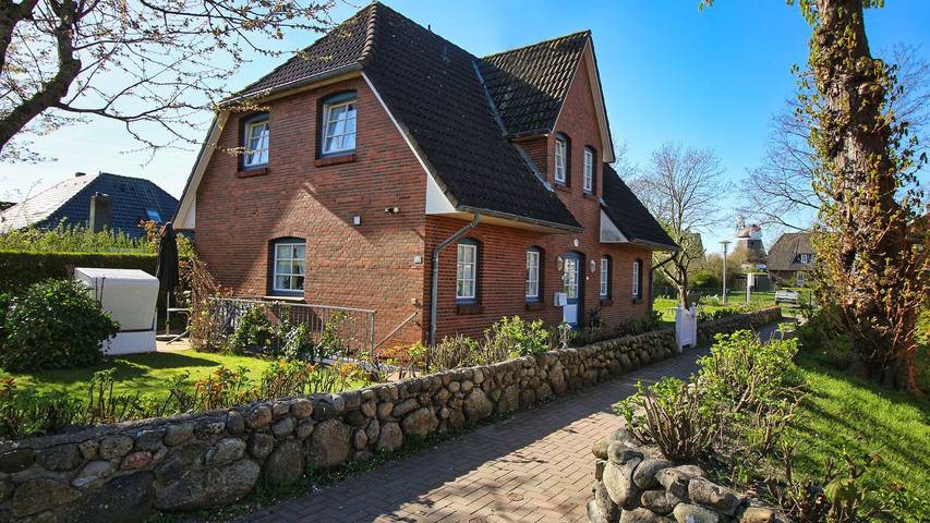 Ferienhaus für 4 Personen, mit Terrasse und Garten, mit Haustier in Wrixum