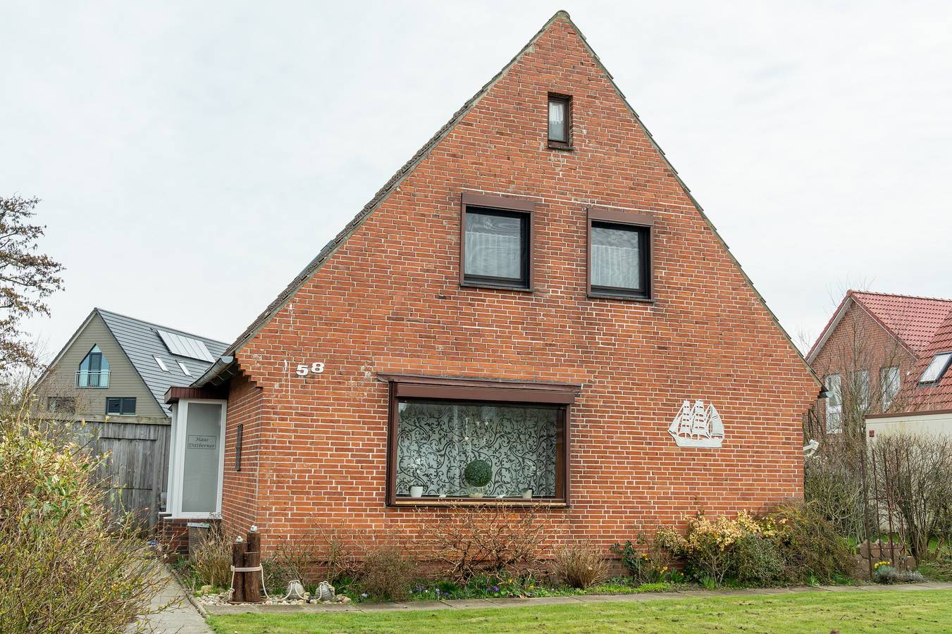 Haus Dittberner - 4-Raum-Ferienhaus in Büsum, Nordseeküste