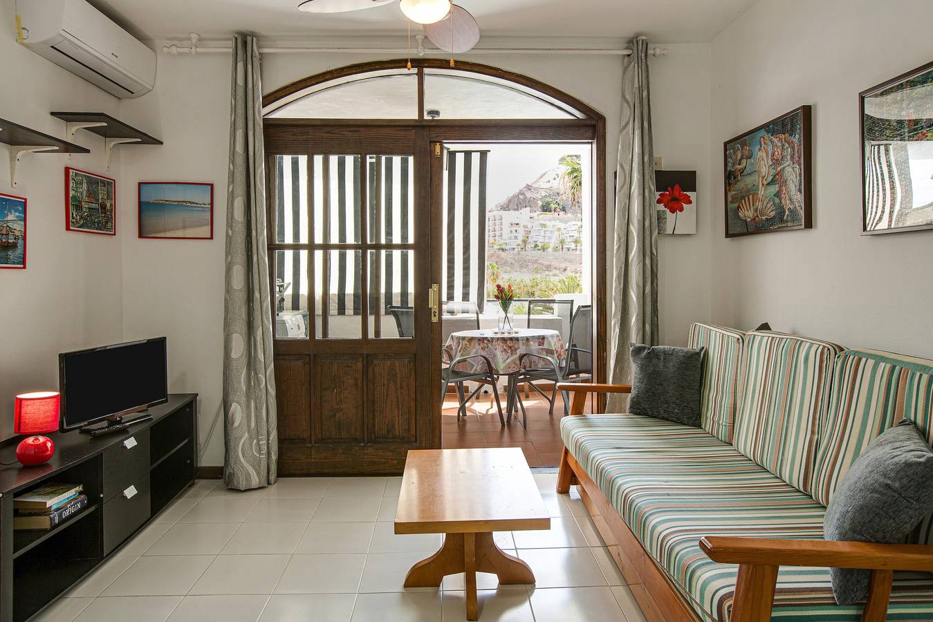 Appartement entier, Appartement "Villa Amanda" avec vue sur la mer, piscine, Wi-Fi, climatisation et terrasse in Playa del Cura, Mogán