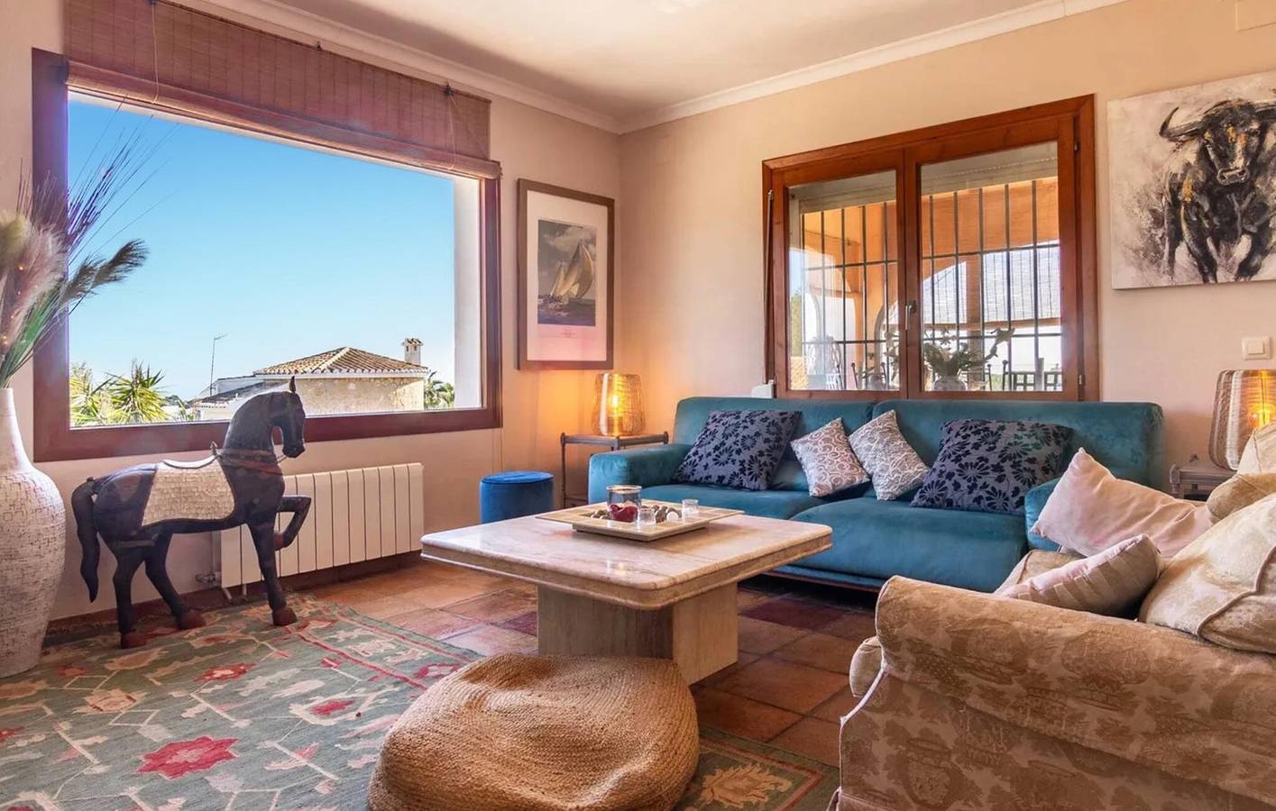 Apartment mit Meerblick, Pool und Parkplatz, in der Nähe von Cala & Cabo in Balcón al Mar, Jávea