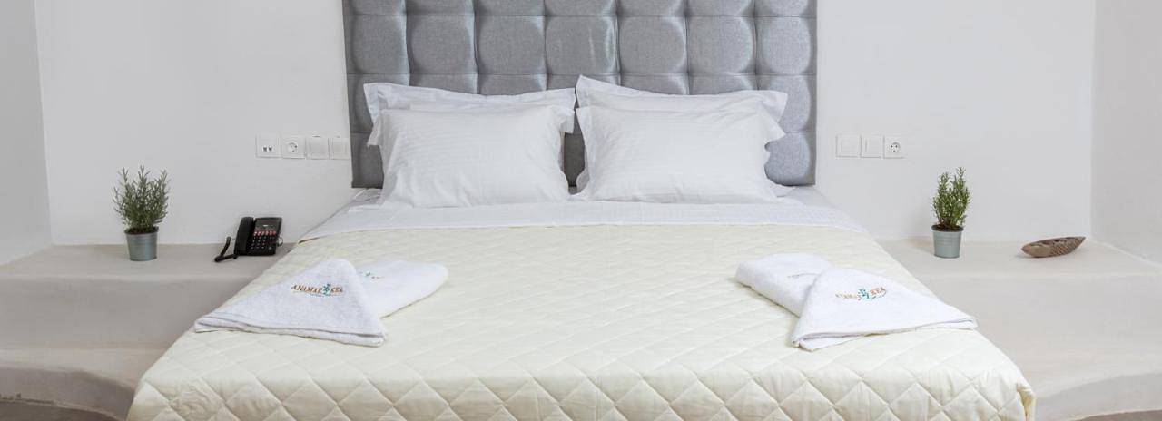 Standard double/ twin with private balcony in Kea