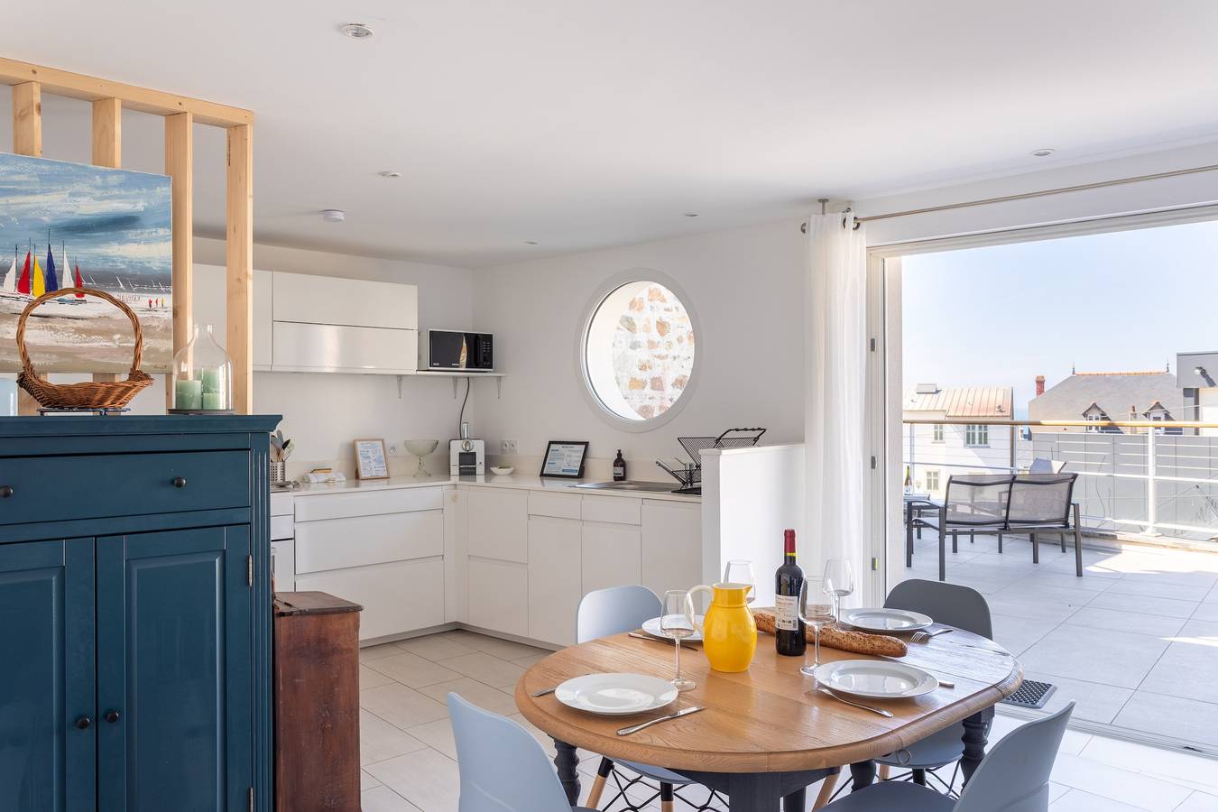 Ganze Wohnung, Bel Horizon - avec terrasse vue mer in Pléneuf-Val-André, Côte d’Émeraude