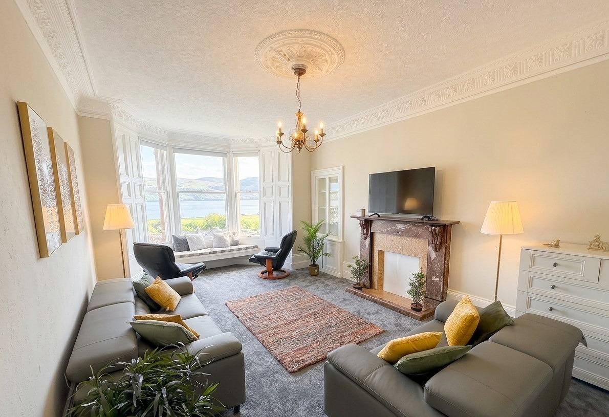 Geheel vakantieappartement, Panoramic View - Garden - Parking - Sleeps 6 in Dundee, Angus