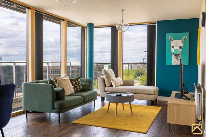 Apartment for 4 people, with balcony in Milton Keynes