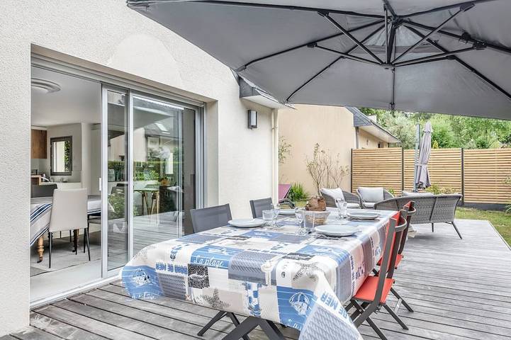 Ferienhaus für 6 Personen, mit Terrasse und Garten - 1