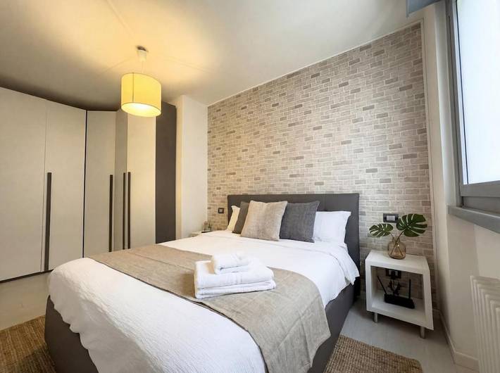Ferienwohnung für 4 Personen, mit Garten und Ausblick sowie Balkon - 1