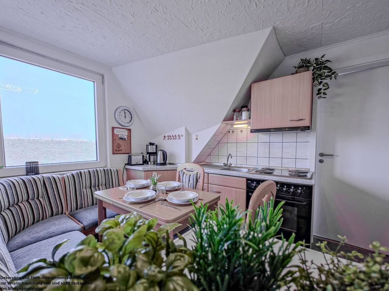 Geheel appartement, Ferienwohnung Deichschaf – 42 m² pure Entspannung für 4 mit Blick auf den Deich in Carolinensiel-Harlesiel, Wittmund