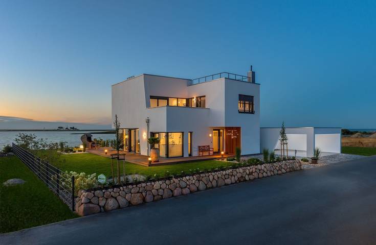 Ferienhaus mit Meerblick für 6 Personen, mit Sauna und Garten, mit Haustier in Schlei