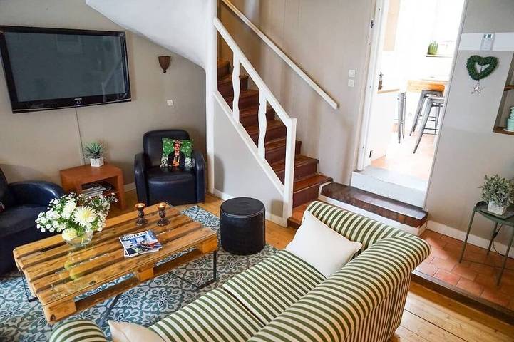 Location de vacances pour 6 personnes, avec Terrasse à Honfleur
