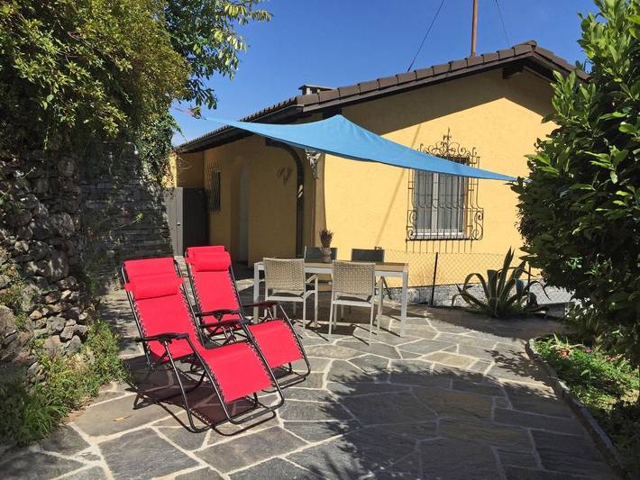 Ferienwohnung für 4 Personen, mit Garten und Seeblick sowie Terrasse am Lago Maggiore (Schweiz) - 2
