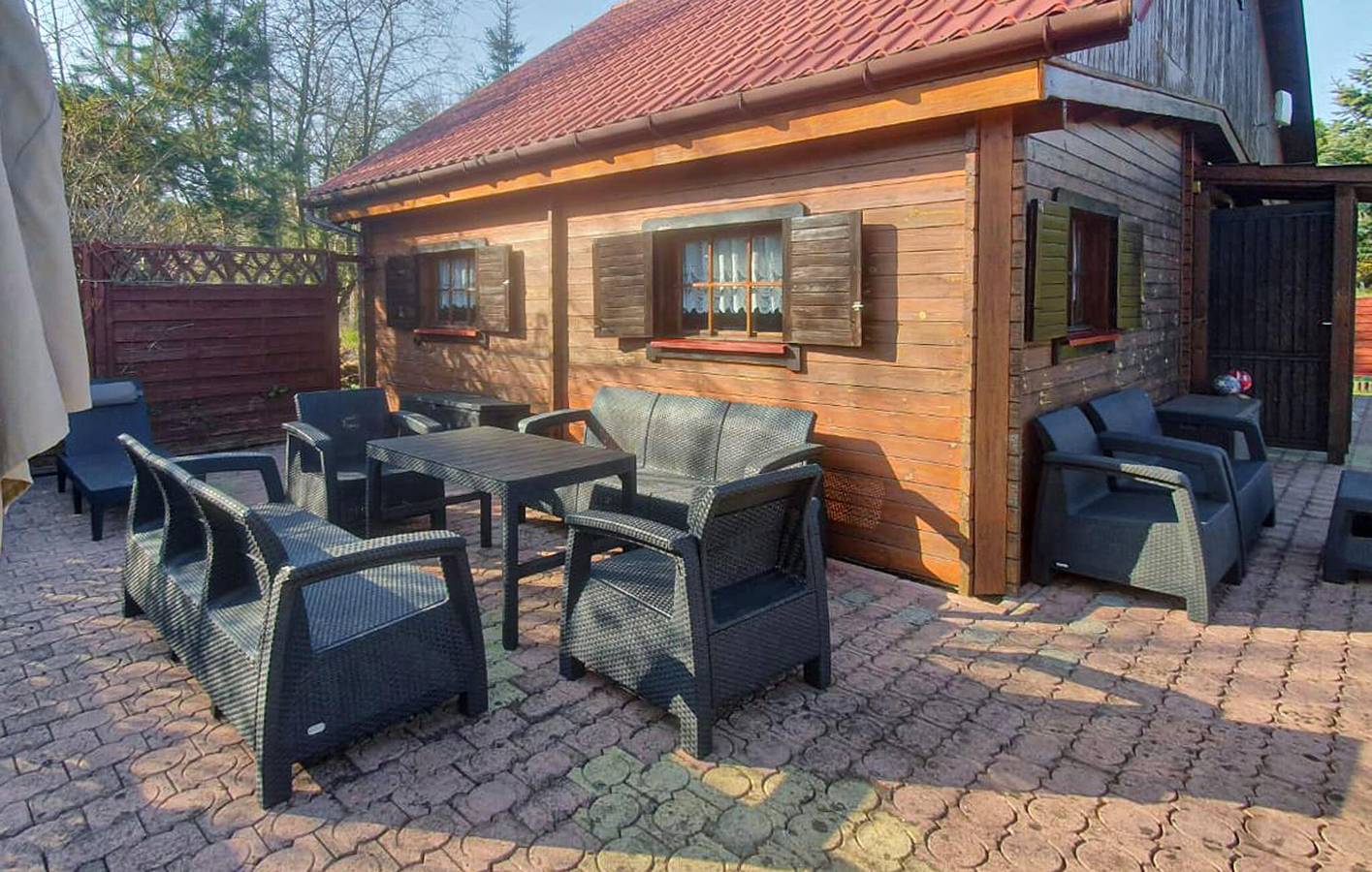 Ferienhaus für 8 Personen mit Garten in Wisełka, Stettiner Haff