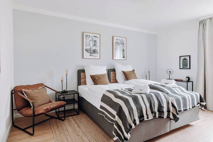 Appartement entier, Nasa Homes | Quiet 2-room apartment | Balcony | Netflix | Hotel beds in Bad Bevensen, Arrondissement d'Uelzen