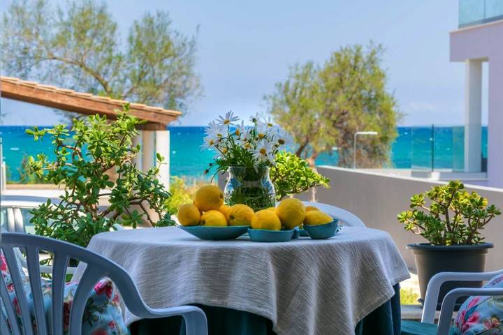 Ferienhaus für 4 Personen, mit Terrasse