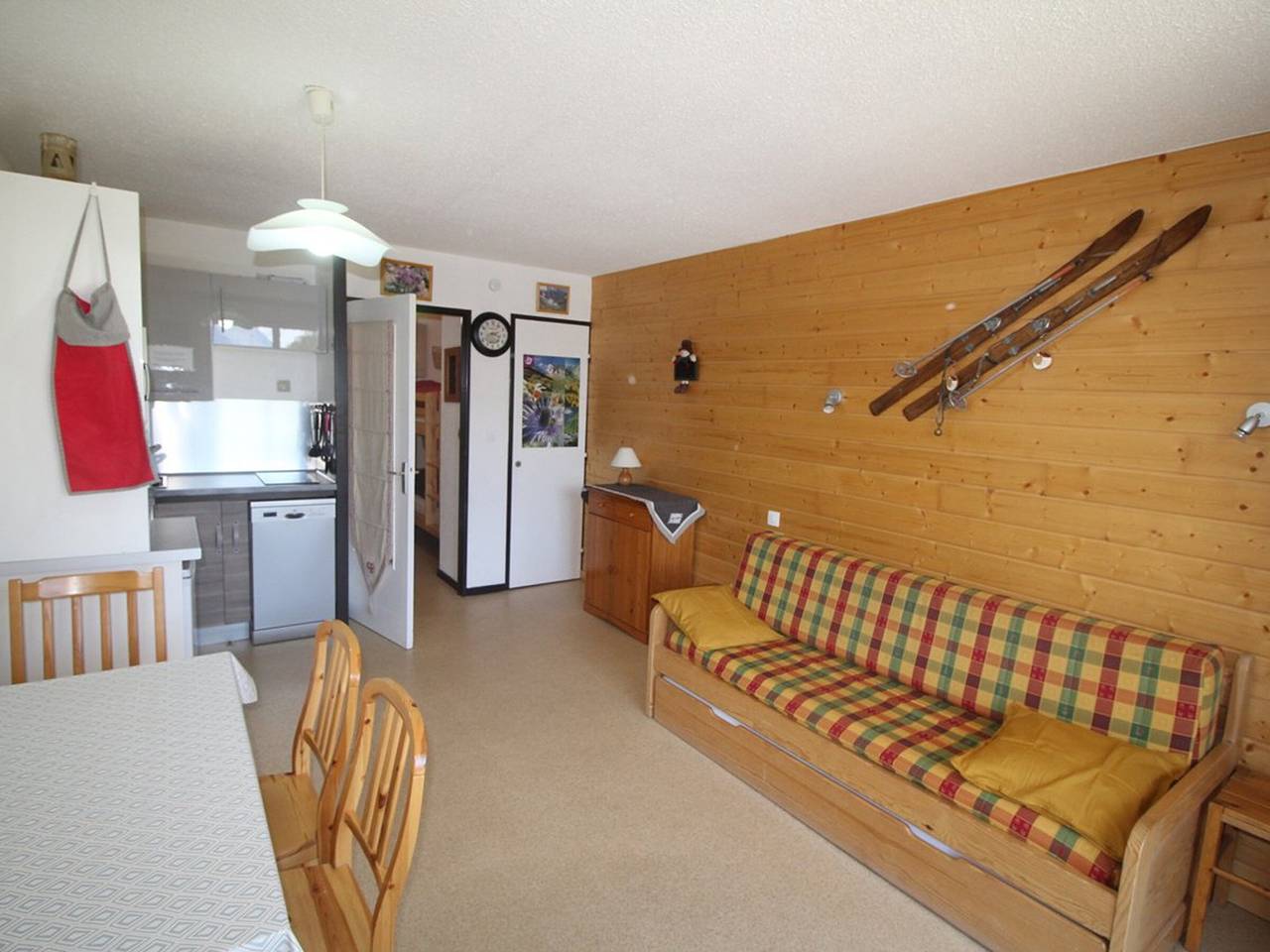 Apartamento entero, Estudio renovado para 4 cerca de pistas con aparcamiento - Auris en Oisans in Auris, Parque Nacional de los Ecrins