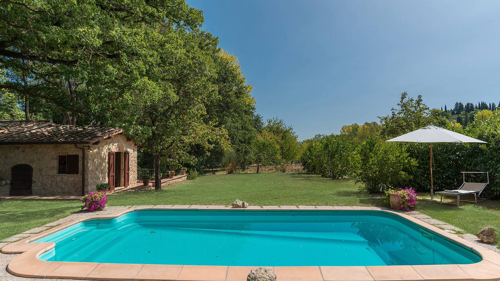 Villa voor 3 personen met terras in Cetona, Provincie Siena