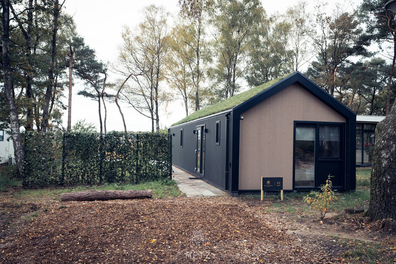 Moderne Lodge für 4 Personen mit Hottub in Haarle in Sallandse Heuvelrug