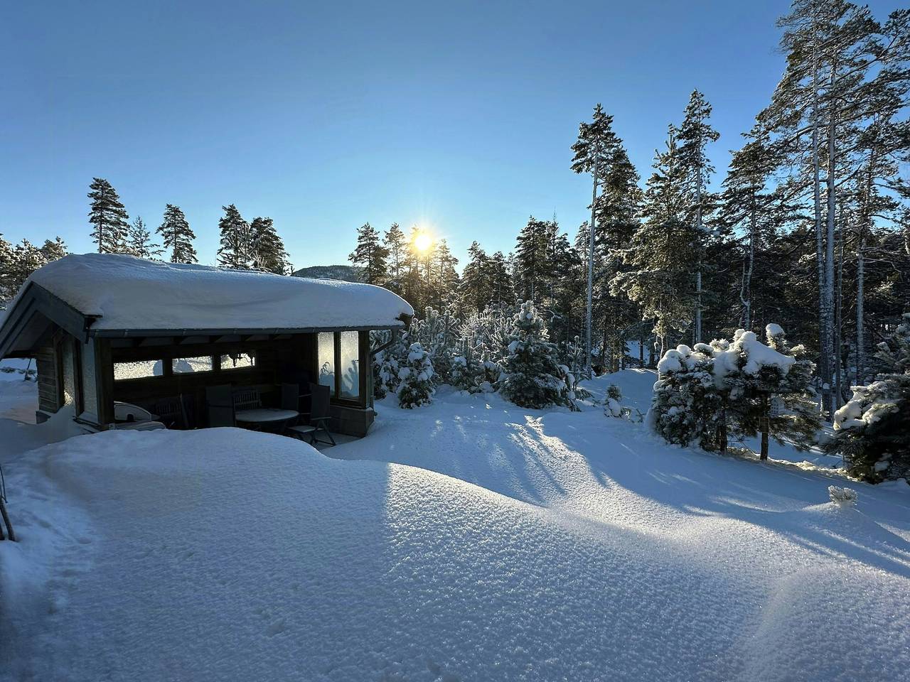 Cabin in a scenic location near Nisser in Vrådal, Kviteseid