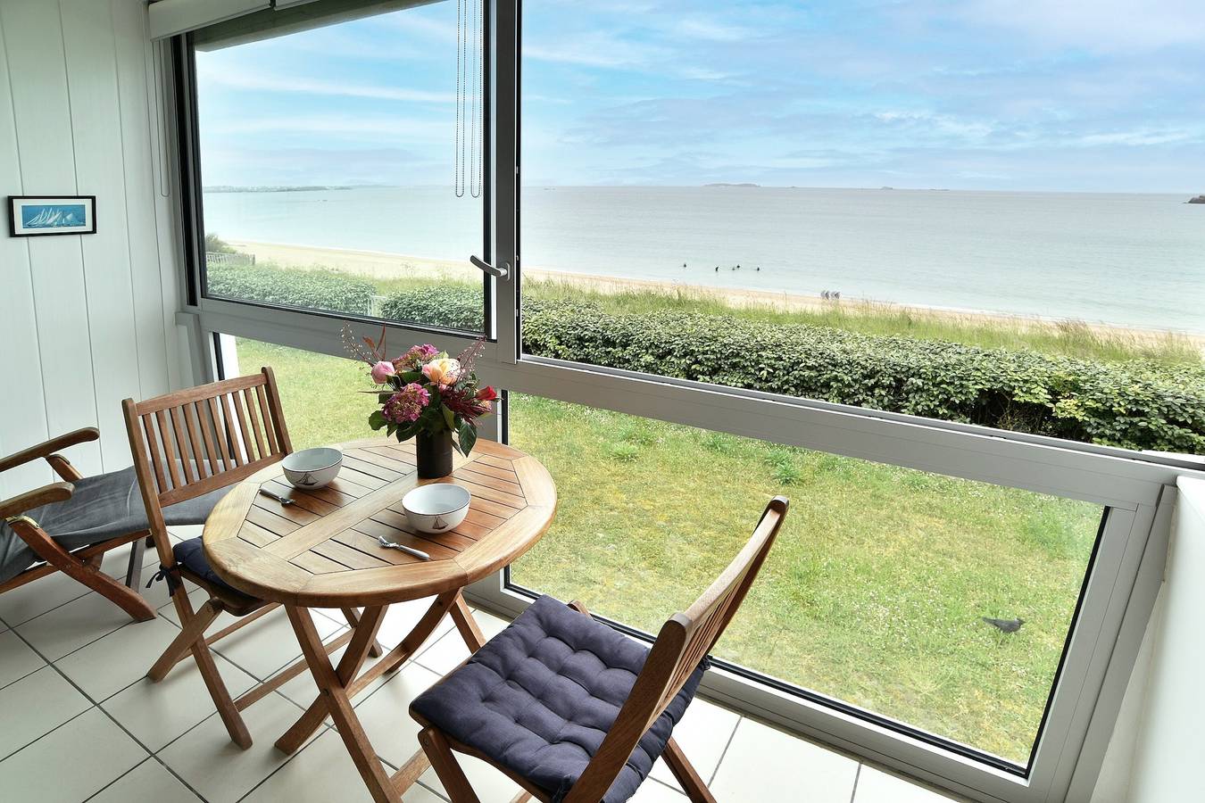 Geheel appartement, Vakantieappartement voor 4 personen met tuin in Saint-Malo, Saint-Malo en omgeing