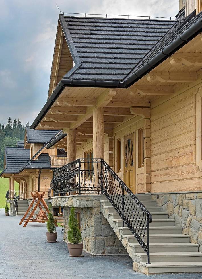 Apartament wakacyjny dla 5 osób, z Balkon i Taras oraz Ogród i Sauna w Pieniny