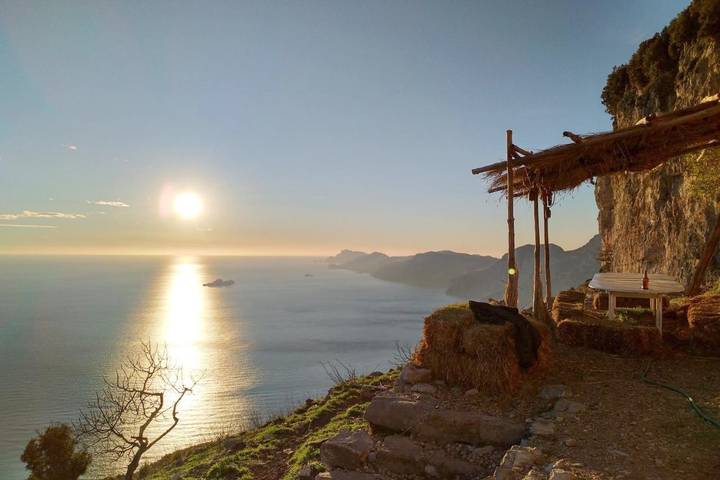 Appartamento per 7 persone, con Balcone e Terrazza nonché Panorama a Agerola
