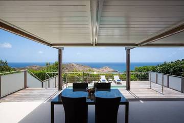 Gîte pour 4 personnes, avec piscine ainsi que jardin et terrasse à Saint-Barthélemy (France)