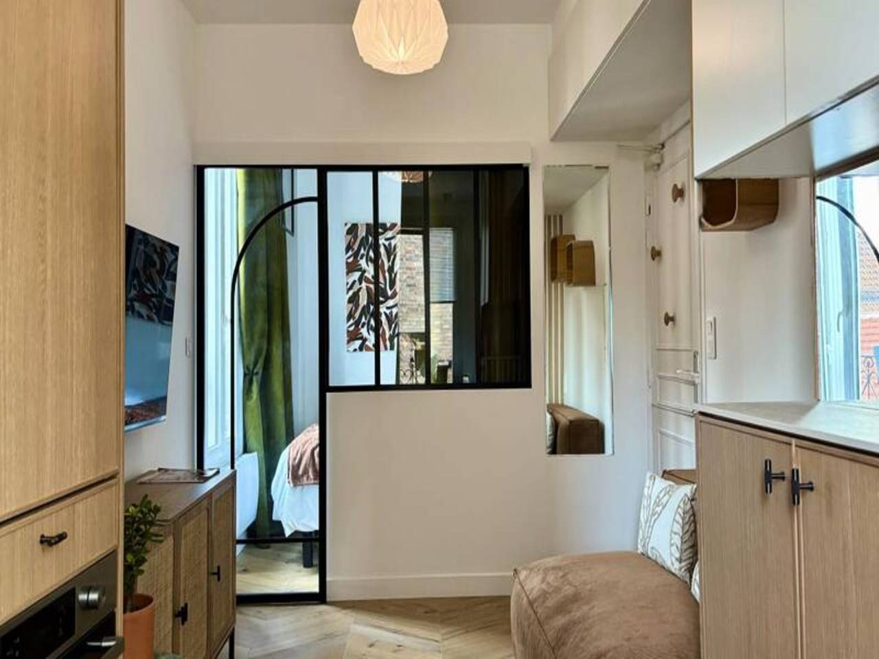 Ganze Wohnung, Wohnung in La Défense mit Chic-Design in La Garenne-Colombes, Hauts-de-Seine