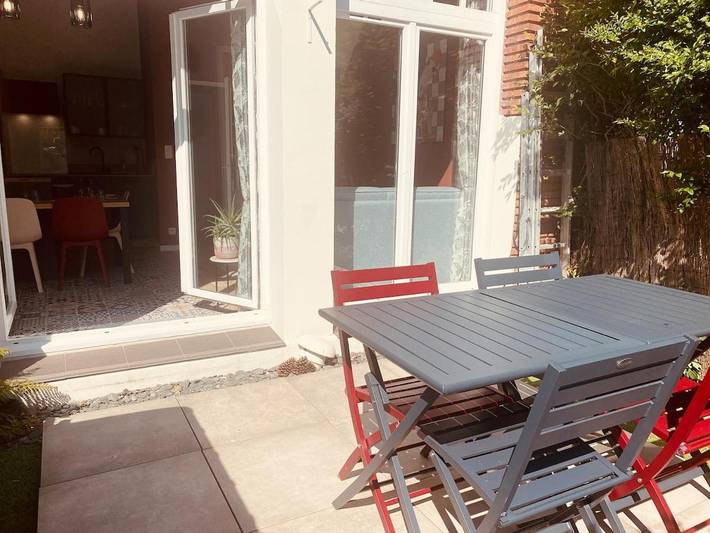 Gîte pour 3 personnes, avec terrasse et piscine à Condette - 4